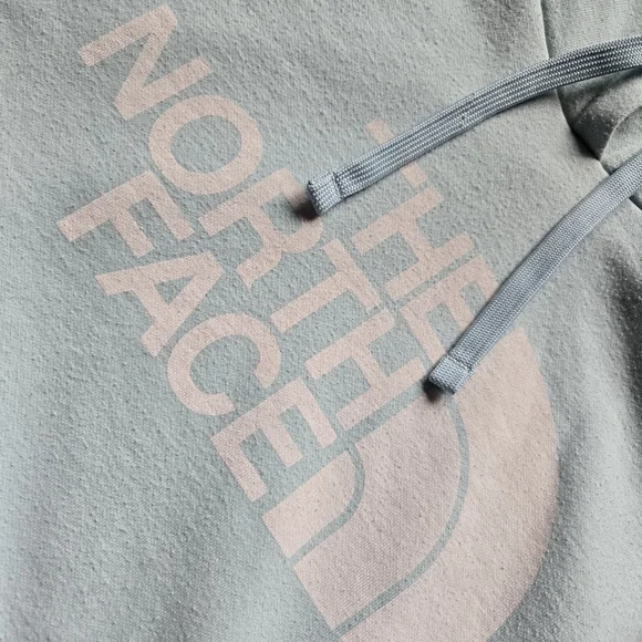 The North Face Women's Light Blue Hoodie - Picture 2 of 4